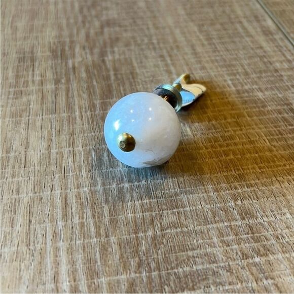 Anthropologie Rose Quartz Gemma Knob - Picture 4 of 9